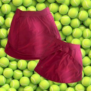 Hot Pink Lulu Lemon Tennis Skirt
